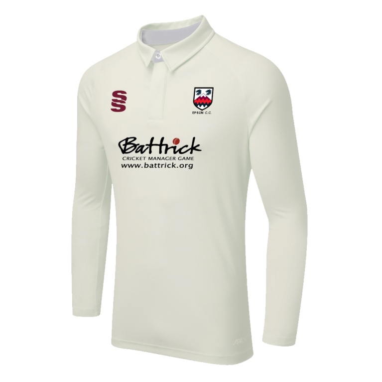 DUAL LONG SLEEVE CRICKET SHIRT (WOMENS)-Ivory