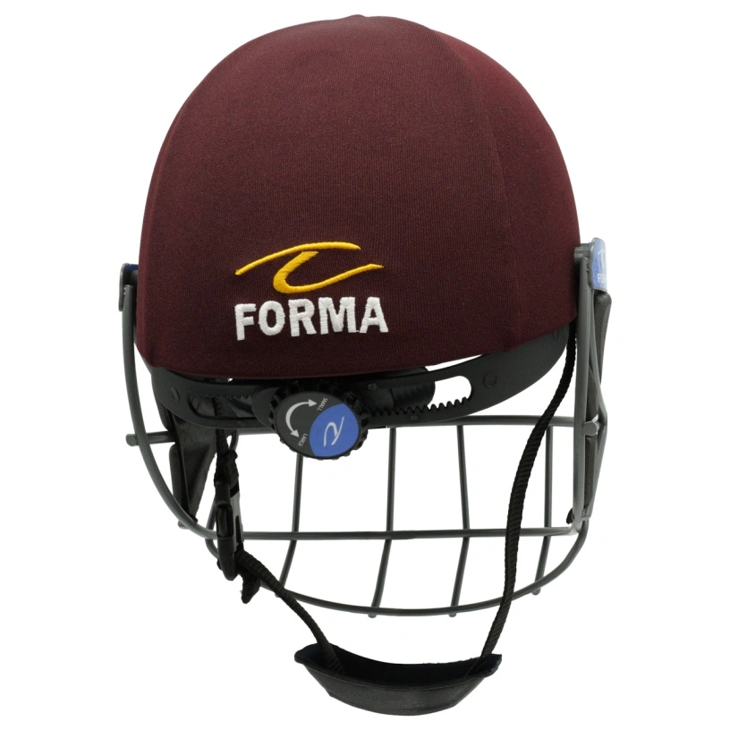 Forma Cricket Helmet - Pro Axis- Steel Grill - Maroon