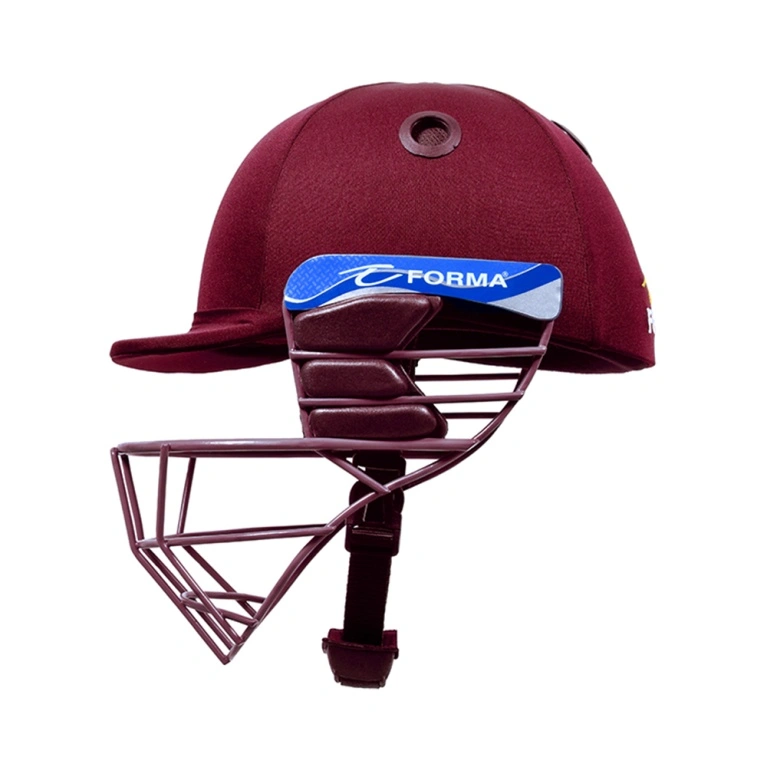 Forma Cricket Helmet - Little Master - Titanium Grill - Maroon
